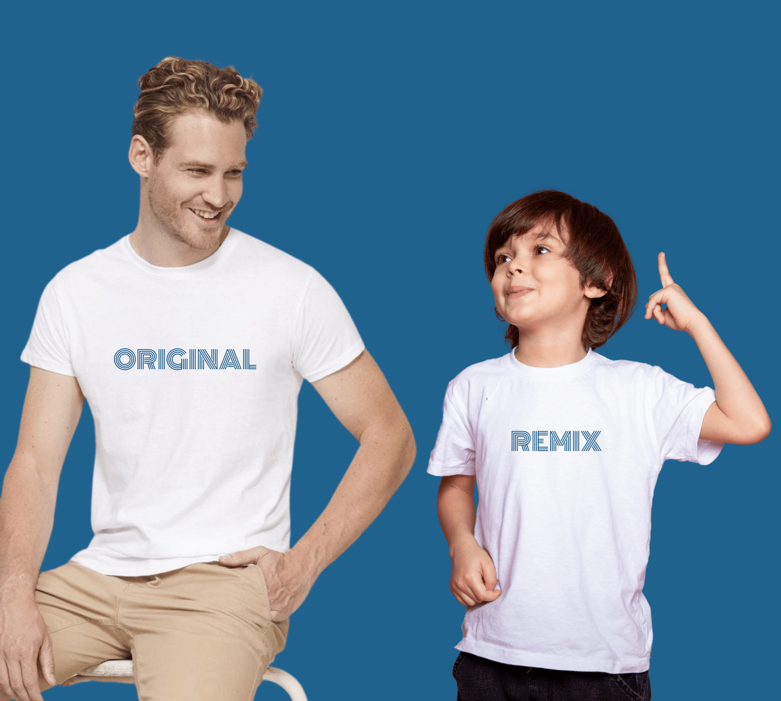 T-shirt Personnalisé Homme Duo - ORIGINAL Boutique Cadeaux Personnalisés