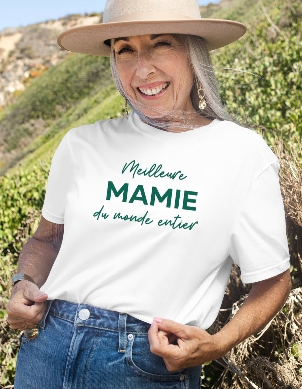 T-shirt Femme MAMIE À PERSONNALISER