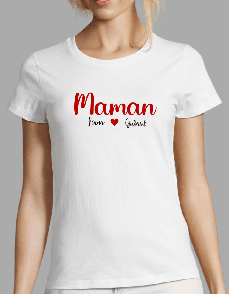Tee-shirt future maman cadeau anniversaire